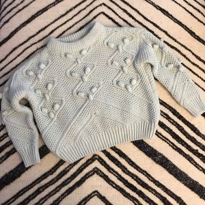 Zara girls bobble sweater